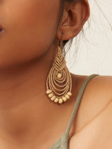 WHE Handmade Jute Earring