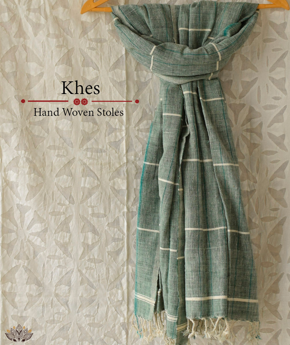 KHES HANDWOVEN COTTON STOLES