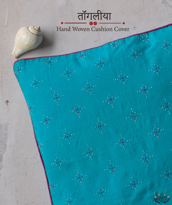 Tangaliya Handwoven Cushion Cover