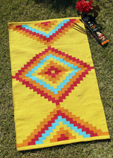 Durrie Weaving Puja Mat