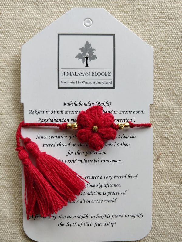 Hand Knitted Rakhi