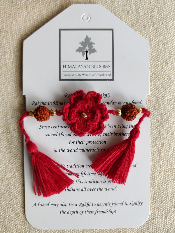 Hand Knitted Rakhi