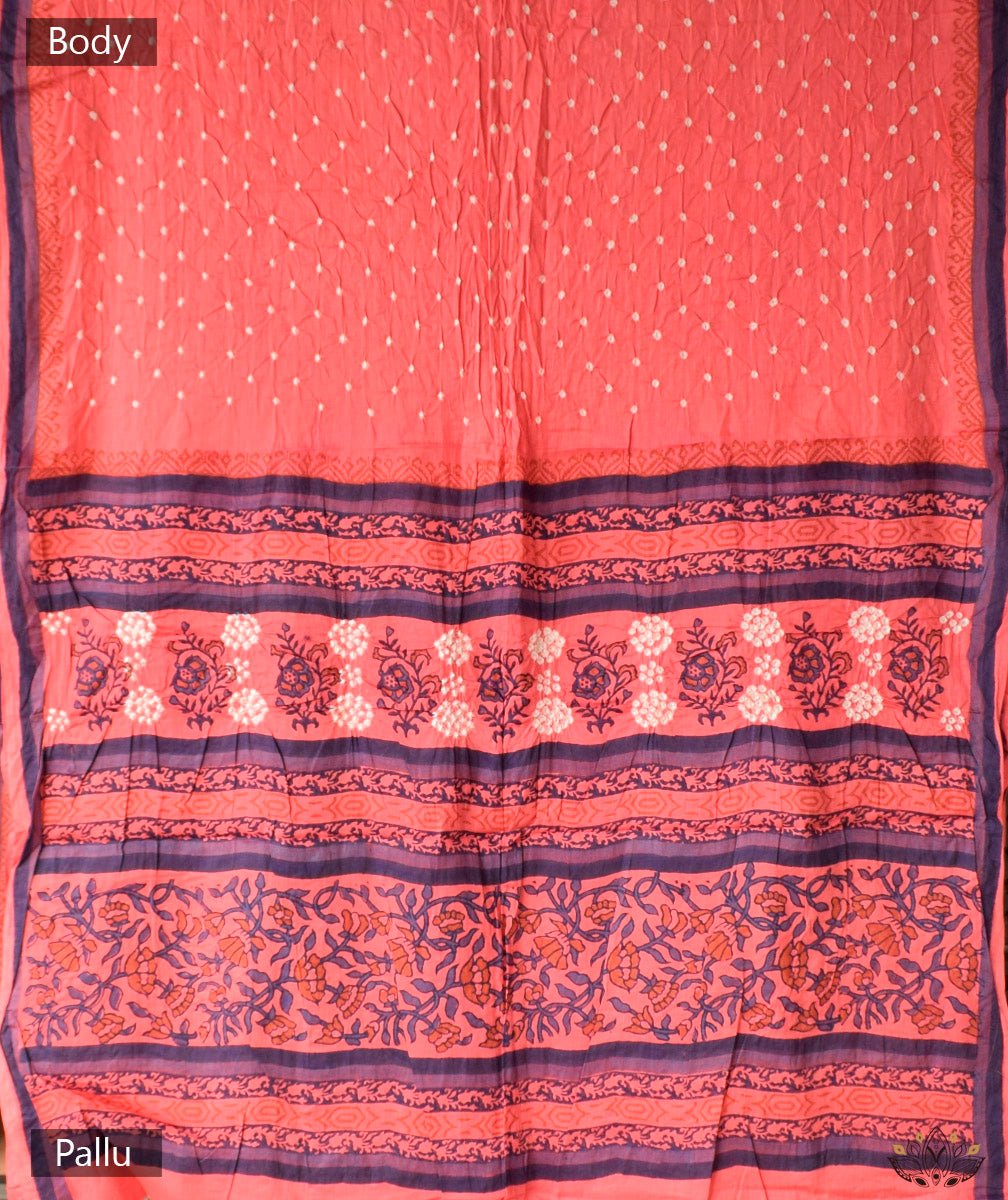 BANDHANI COTTON SAREE