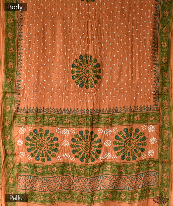 BANDHANI COTTON SAREE