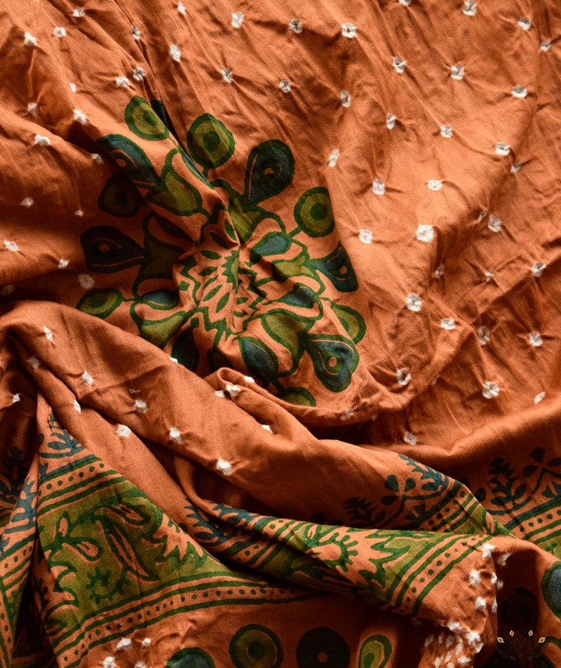 BANDHANI COTTON SAREE