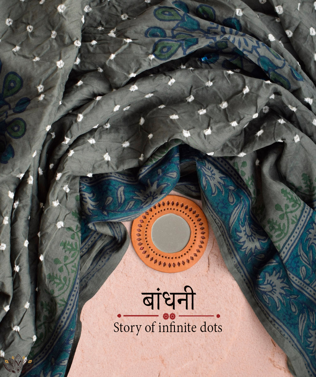 BANDHANI COTTON SAREE