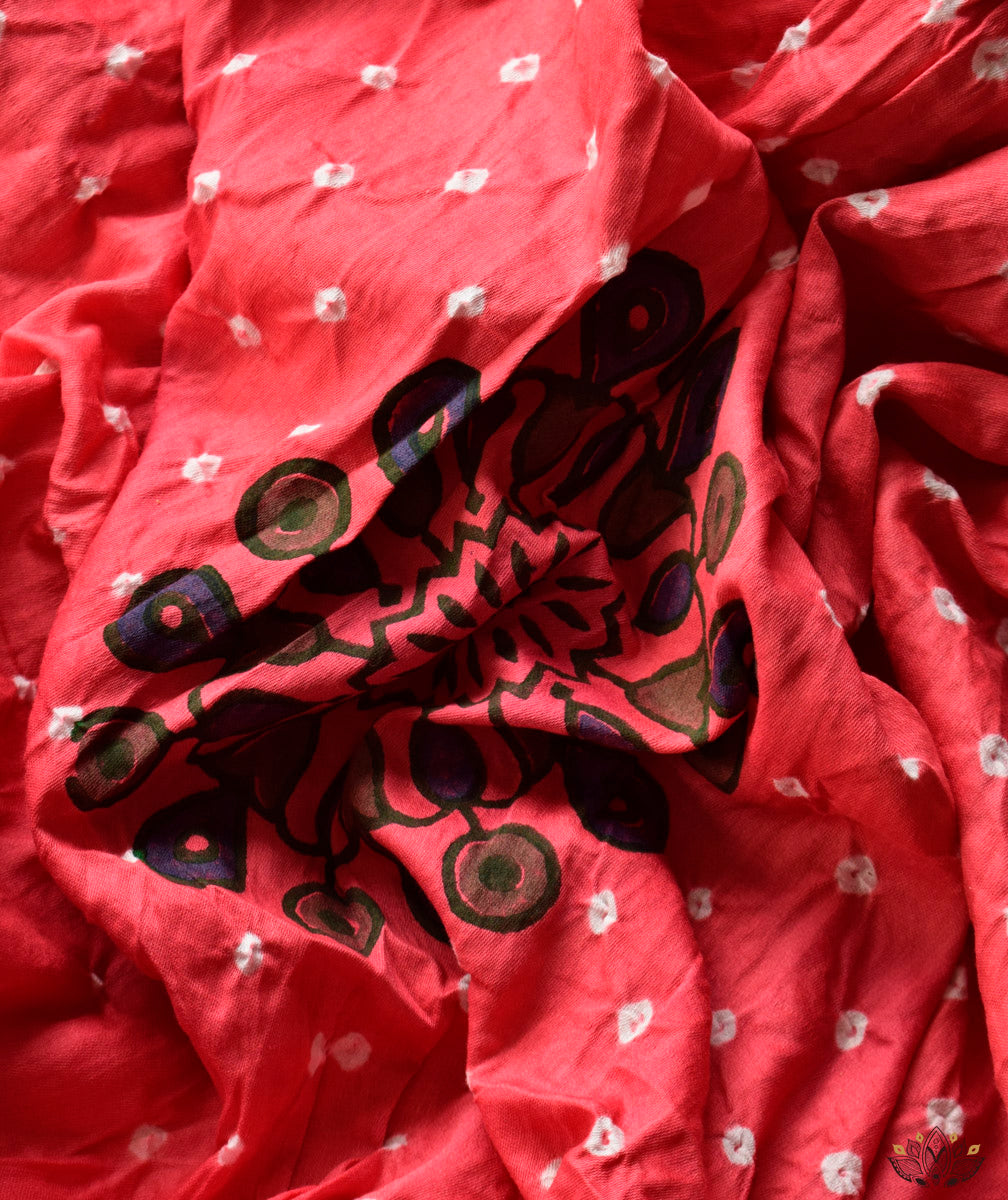 BANDHANI COTTON SAREE