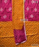 BANDHANI COTTON SUIT PIECE