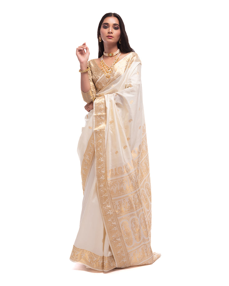 Swarnachari Handwoven saree