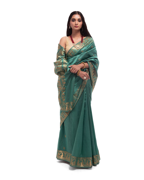Swarnachari Handwoven saree