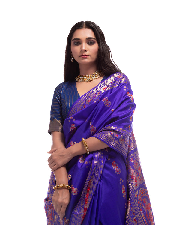 Swarnachari Handwoven saree