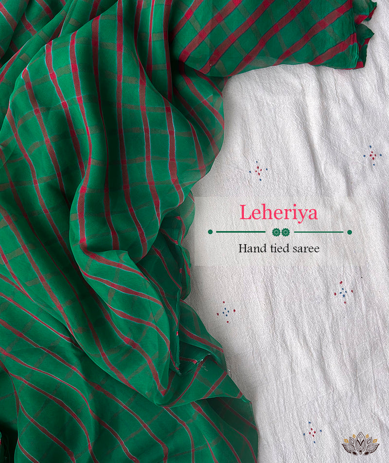 Leheriya  Saree