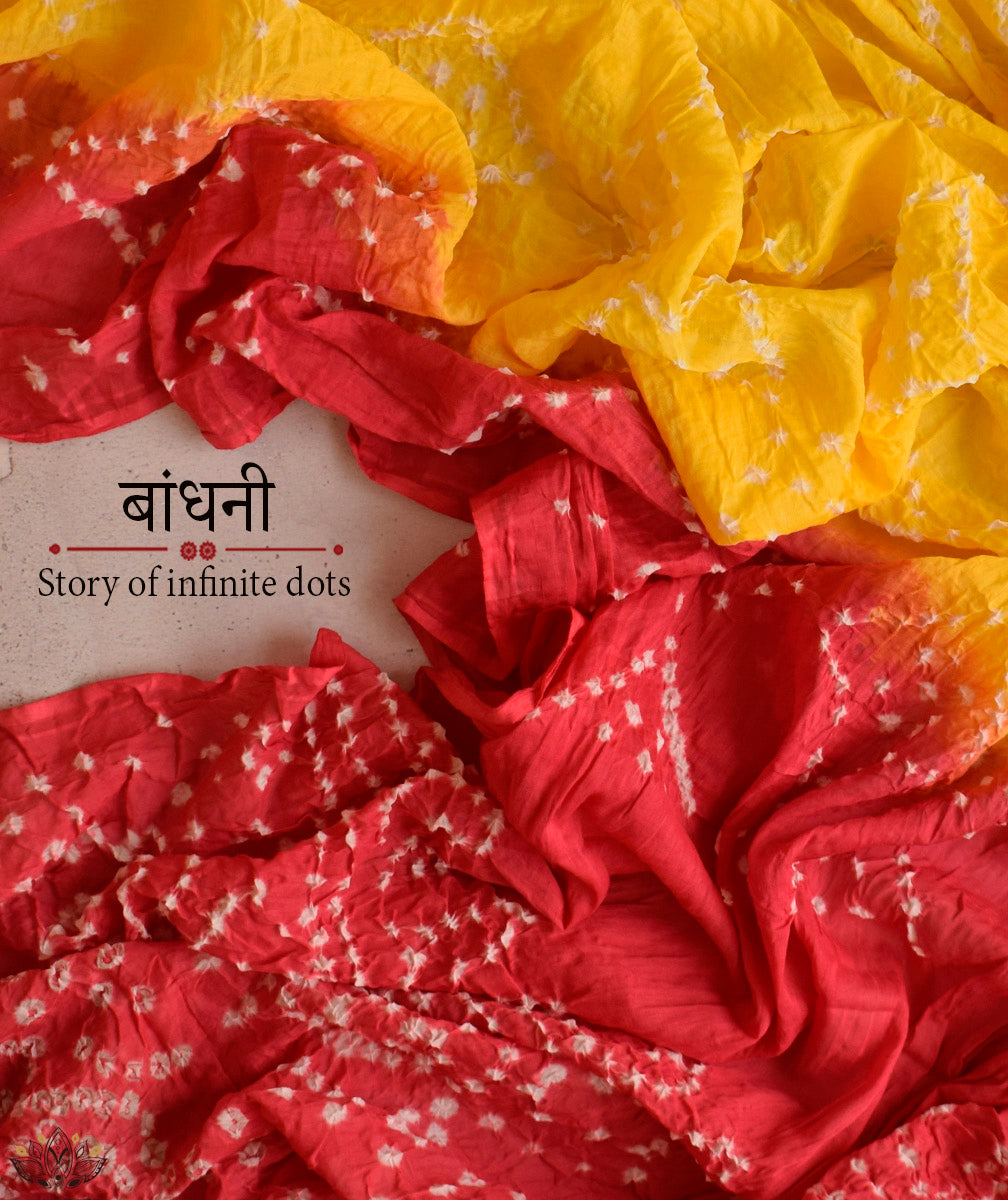 BANDHANI COTTON SAREE