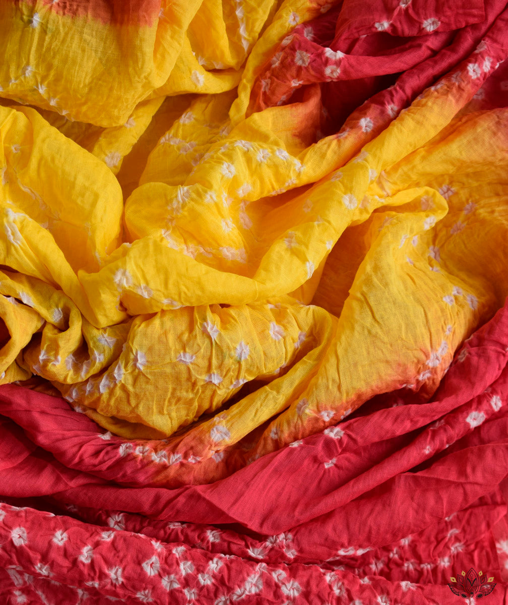 BANDHANI COTTON SAREE