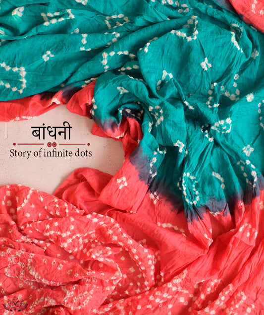 BANDHANI COTTON SAREE