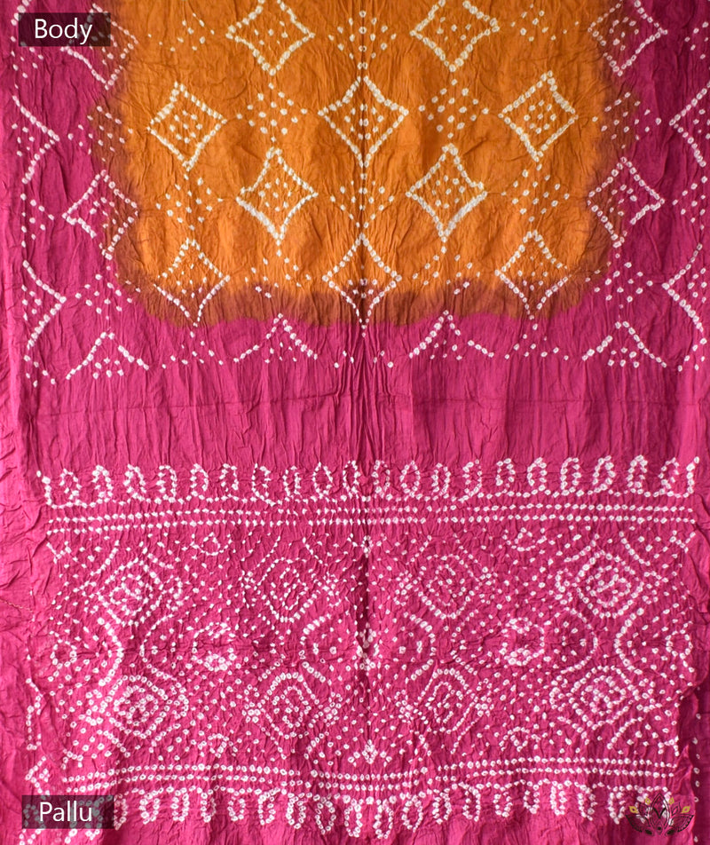 BANDHANI COTTON SAREE