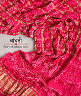 Bandhani Silk Saree