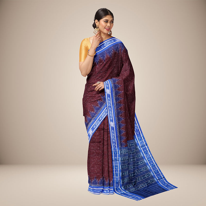 Nuapatna  Cotton Handwoven Saree