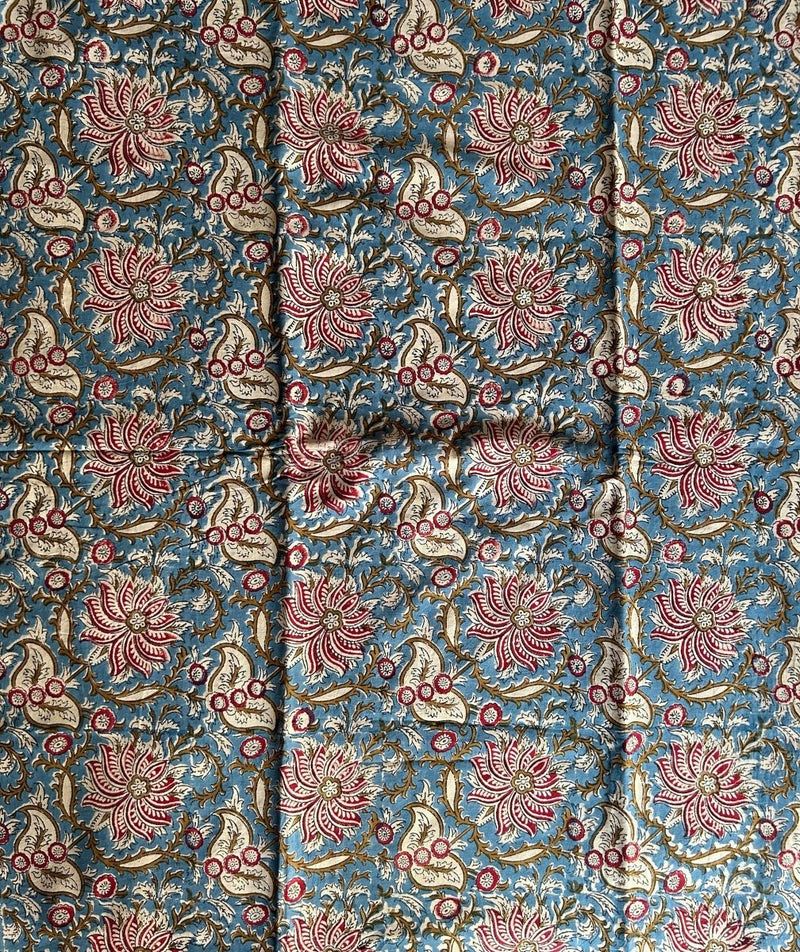 Sanganer Handblock Printed Yardage Fabric