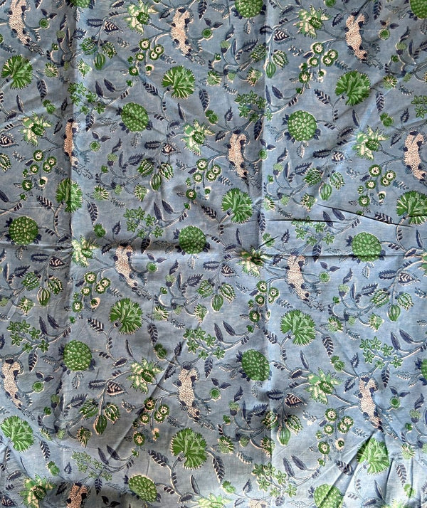 Sanganer Handblock Printed Yardage Fabric
