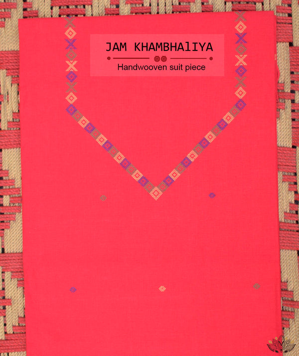 JAM KHAMBHADIYA HAND WOVEN SUIT PIECE