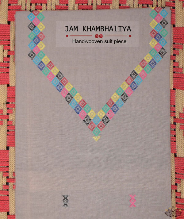 JAM KHAMBHADIYA HAND WOVEN SUIT PIECE