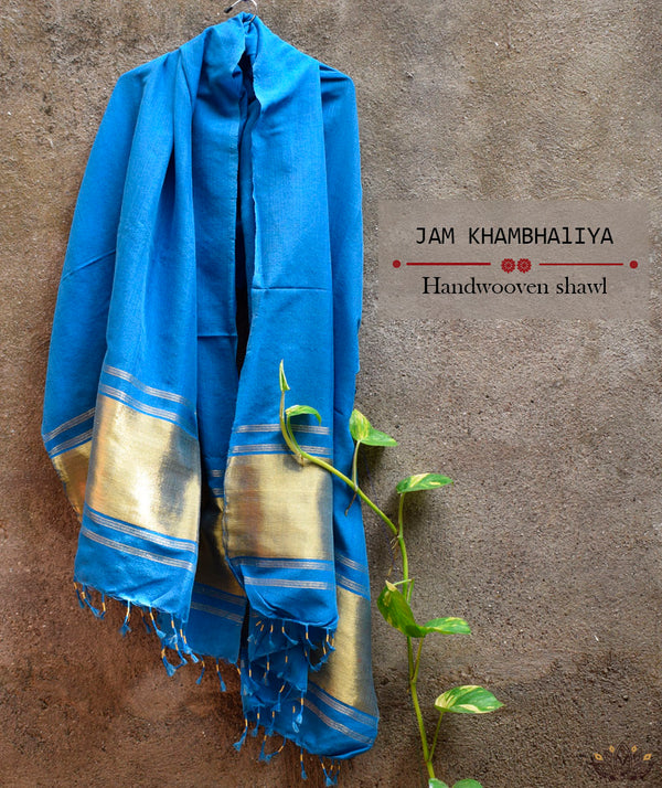 JAM KHAMBHADIYA HAND WOVEN SHAWL