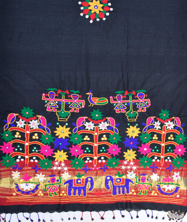 JAM KHAMBHADIYA HAND WOVEN SHAWL