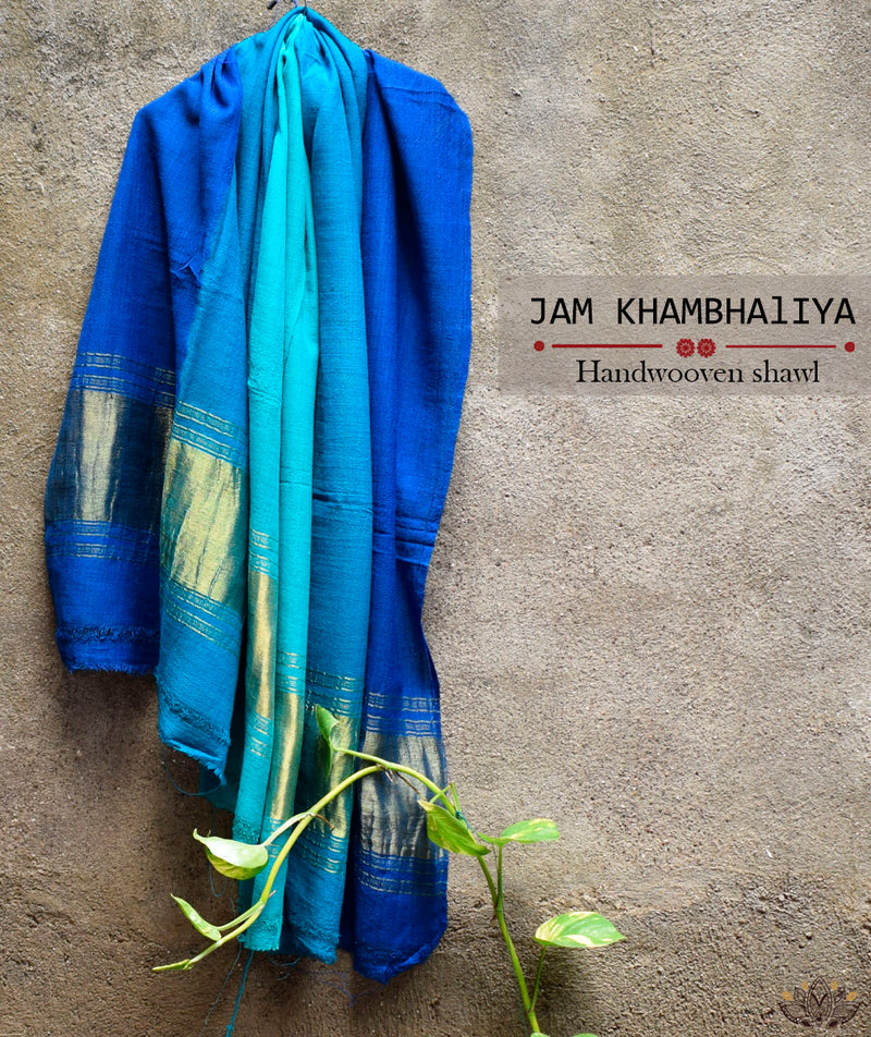 JAM KHAMBHADIYA HAND WOVEN SHAWL