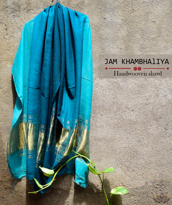 JAM KHAMBHADIYA HAND WOVEN SHAWL