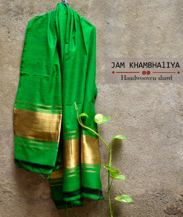 JAM KHAMBHADIYA HAND WOVEN SHAWL