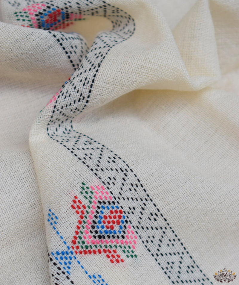 KACCHI WOOLEN HANDWOVEN STOLE