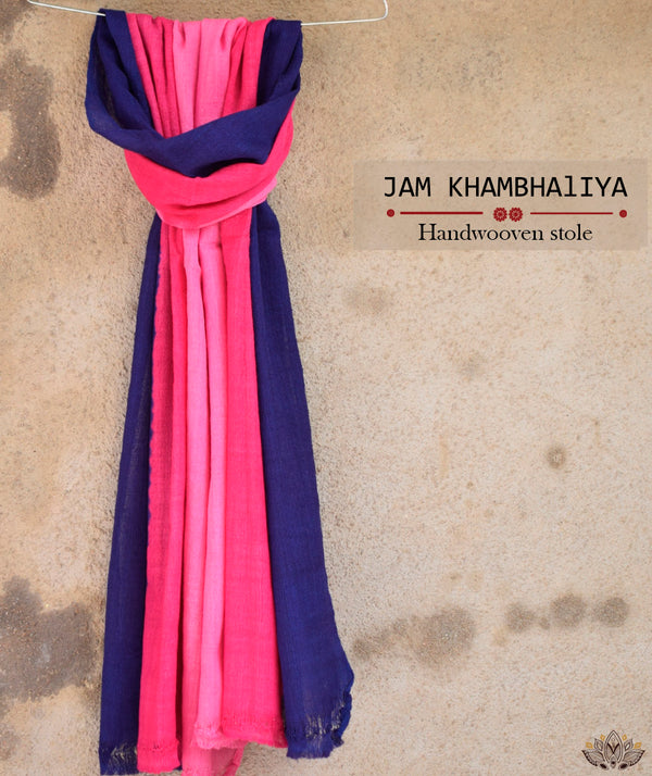 JAM KHAMBHADIYA HAND WOVEN STOLE