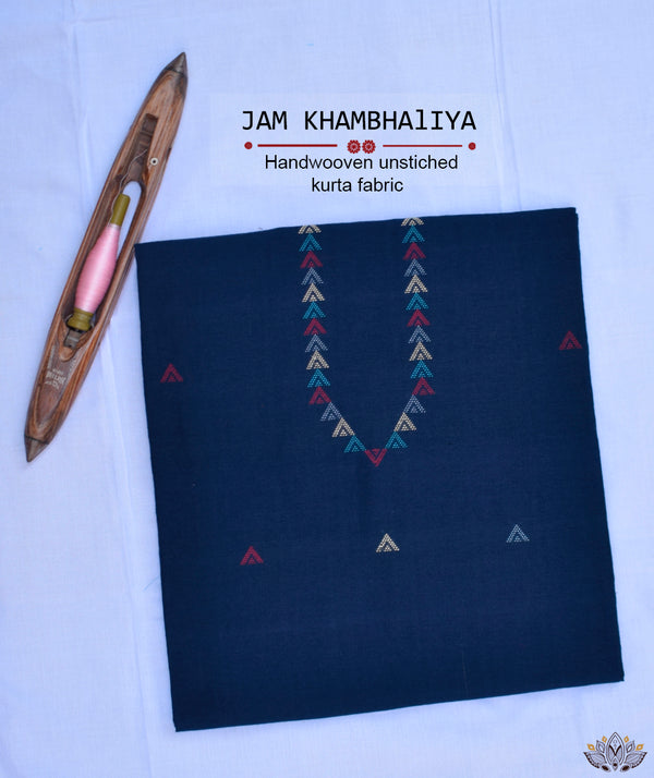 JAM KHAMBHADIYA HAND WOVEN SUIT PIECE