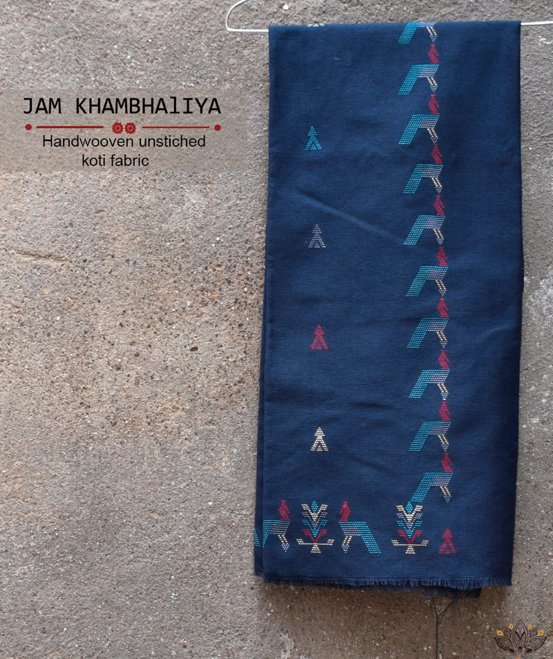 JAM KHAMBHADIYA HAND WOVEN SUIT PIECE