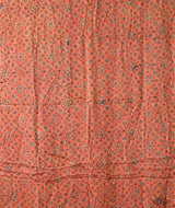 Ajrakh modal silk hand block printed yardage