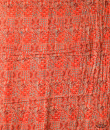 Ajrakh modal silk hand block printed yardage