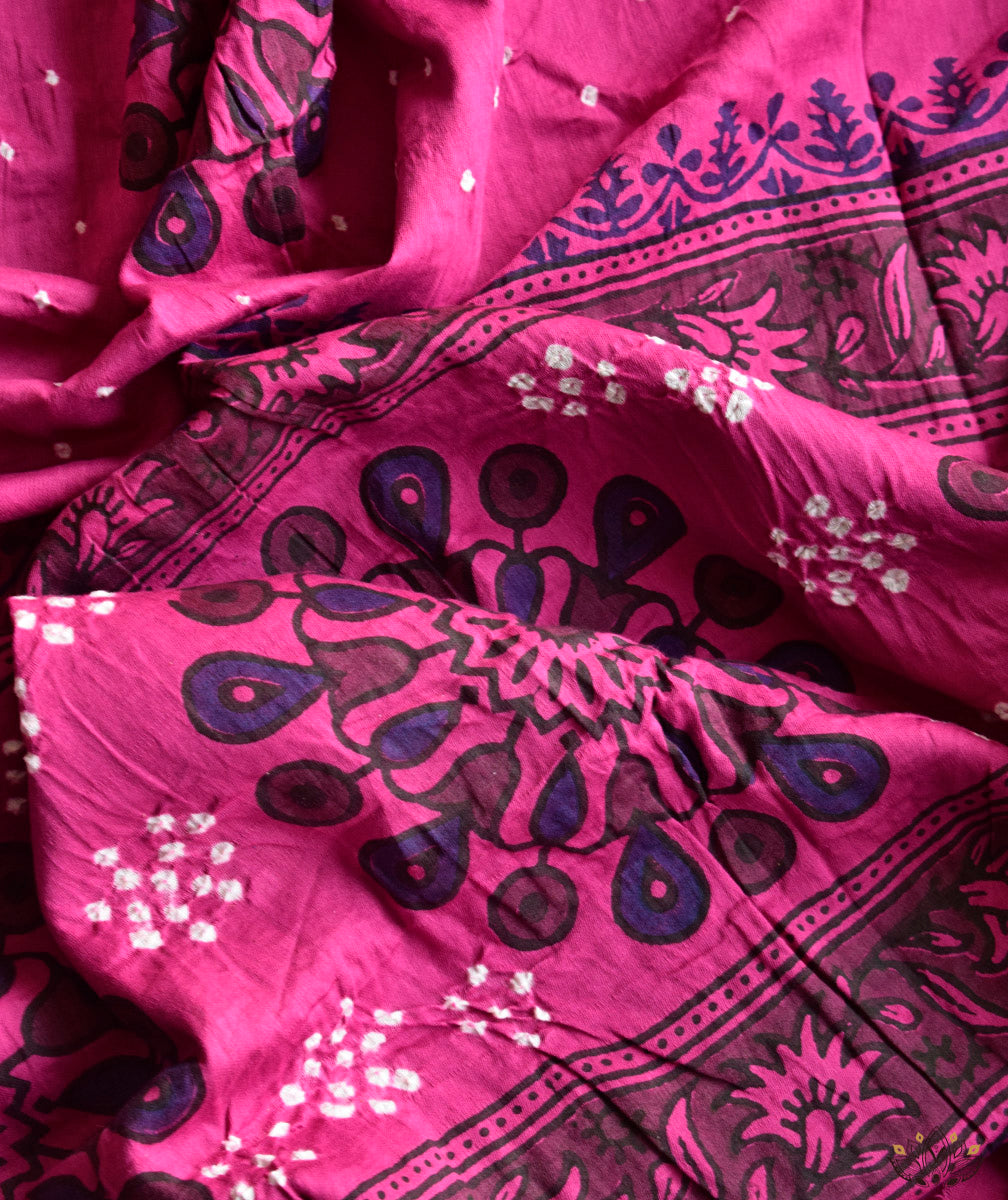 BANDHANI COTTON SAREE