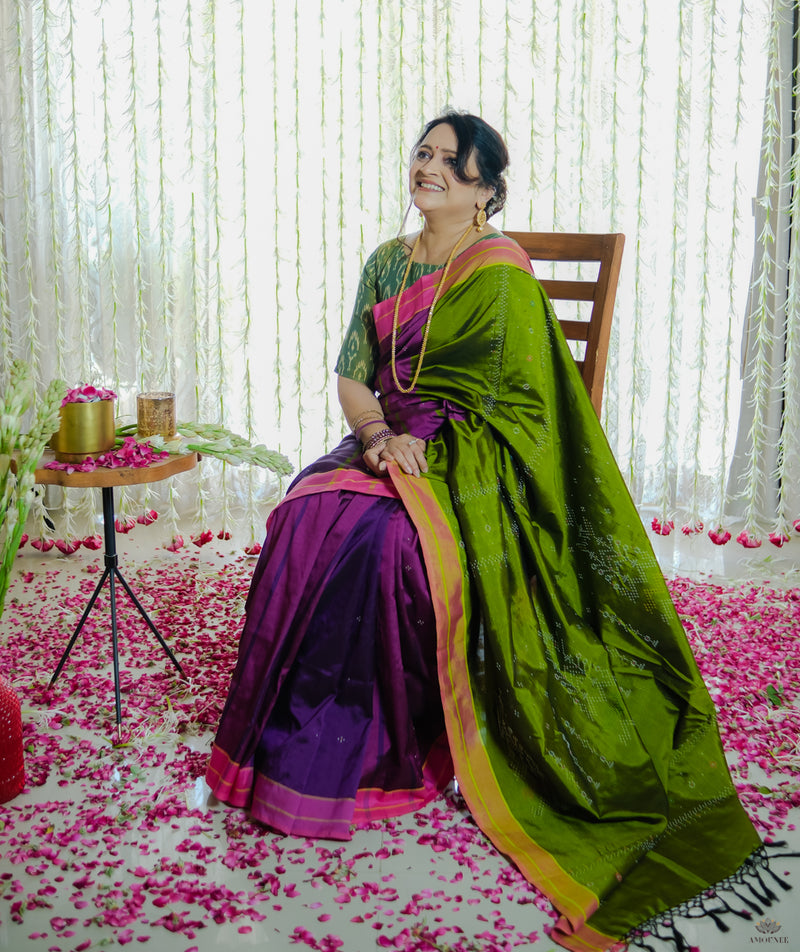 TANGALIYA SILK HANDWOVEN SAREE