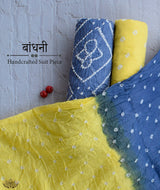 BANDHANI COTTON SUIT PIECE