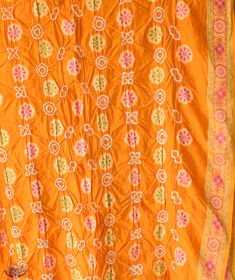 BANDHANI COTTON SUIT PIECE