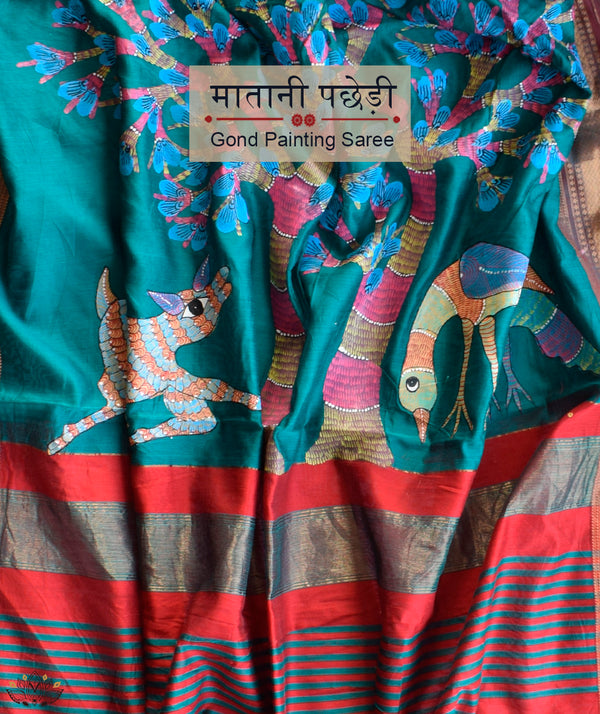 Gond Painting SAREE