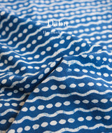 Cotton Dabu Handblock Printed Fabric