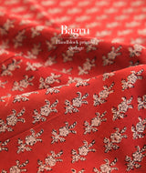 Bagru Handblock Printed cotton Fabric