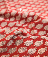 Bagru Handblock Printed cotton Fabric