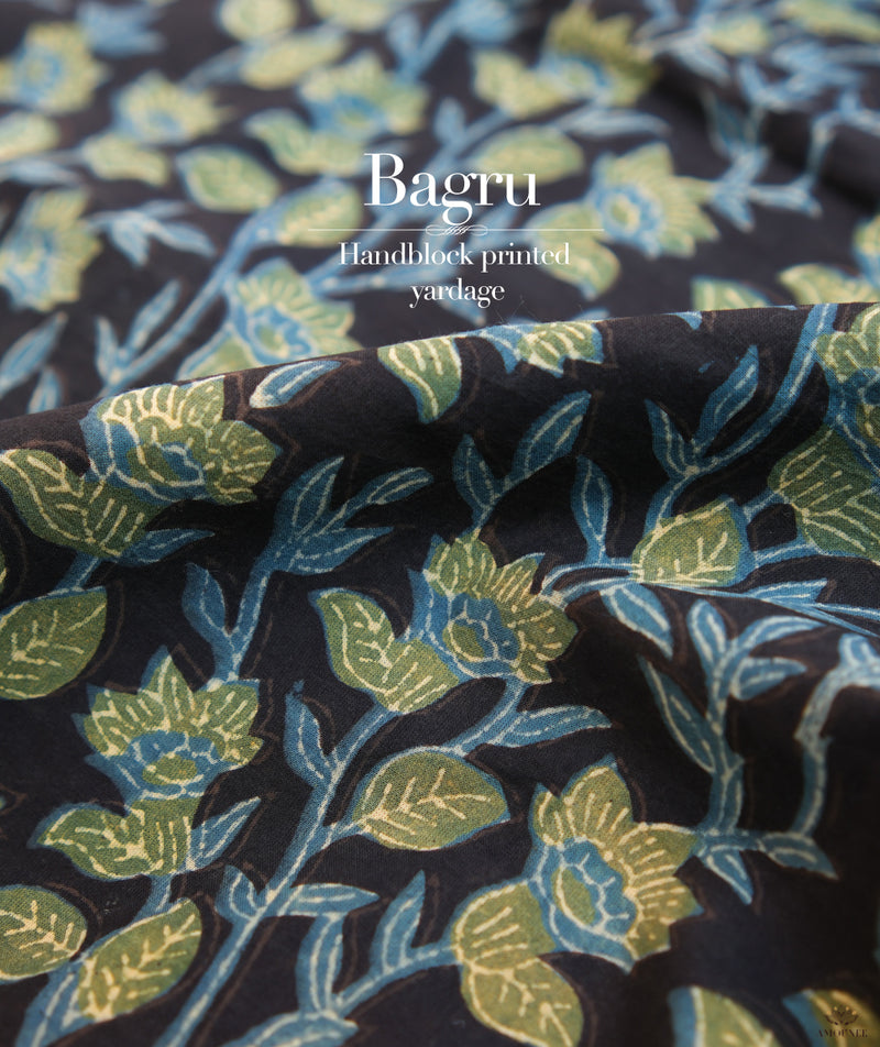 Bagru Handblock Printed cotton Fabric