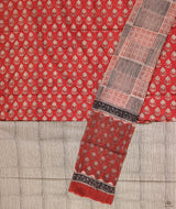 Handblock Printed Bagru cotton Suits with Kota Dupatta