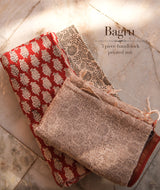 Handblock Printed Bagru cotton Suits with Kota Dupatta