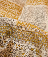 Handblock Printed Bagru Chanderi  Suit