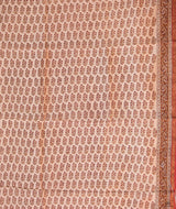 Handblock Printed Bagru Chanderi  Suit